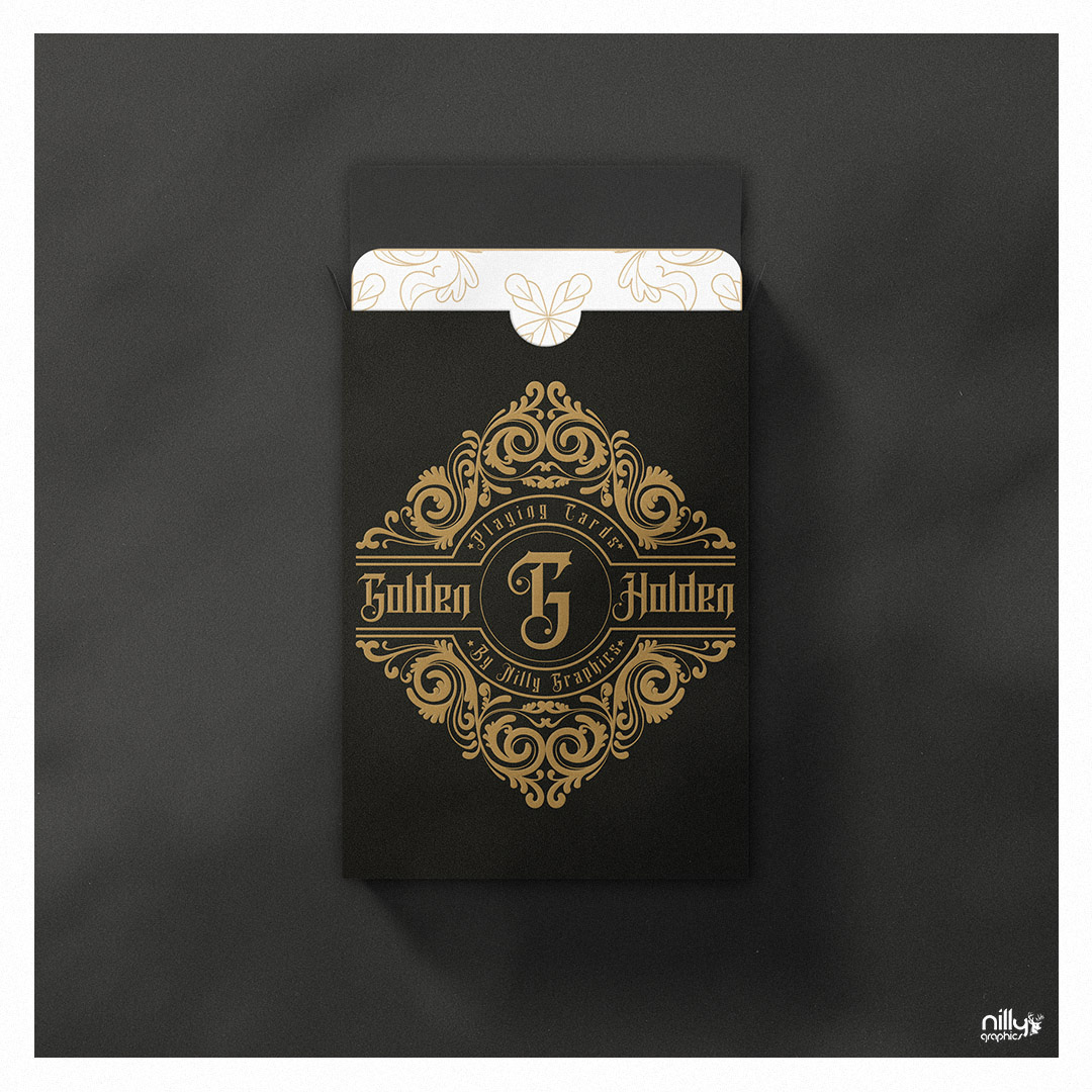 Golden holden (playing cards) - Nilly Graphics