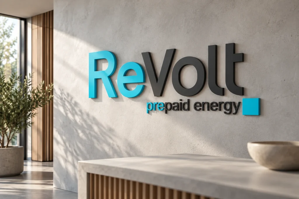 ReVolt Energy — Brand in space — New visualisation