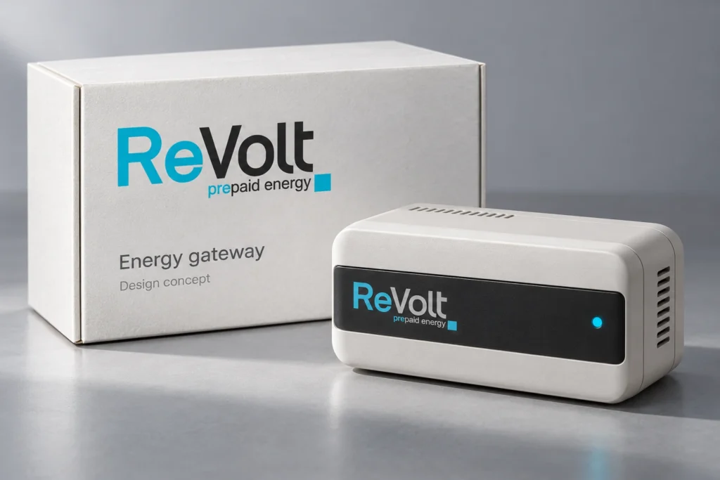 ReVolt Energy — Energy gateway — Industrial design concept